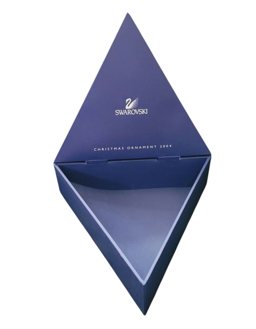 Swarovski Crystal Ornament Storage Box & Outer Box Holds 12