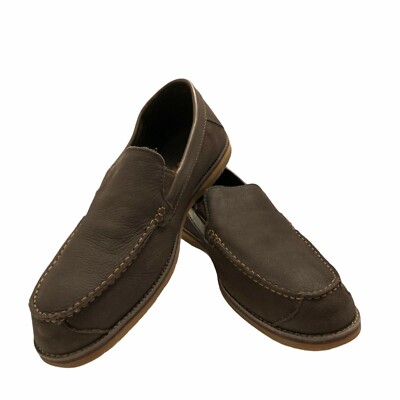 Timberland Bluffton Men\'s Dark Brown Leather Slip-On Loafers Size 10.5 Timberland | Shoes | Timberland Bluffton Ortholite Slipon  main image 3