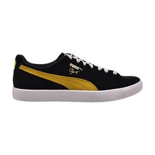 Puma Clyde OG Men's Shoes Black-Yellow 391962-05