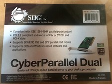 Genuine SIIG JJ-P00212-S5 Dual Profile PCI Board-NEW