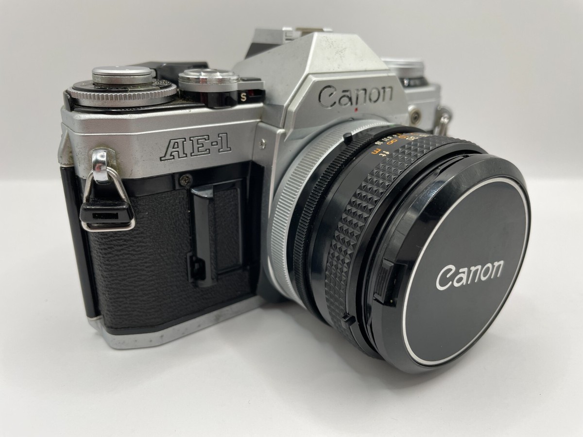 Canon AE-1 フィルム一眼レフカメラ CANON LENS FD 50 フィルムカメラ Canon AE-1 PROGRAM FD lens 50mm 135mm Canon