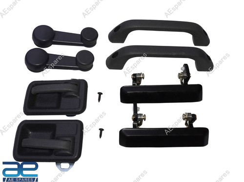 Poignées De Fenêtre Chromées En Métal Pour Suzuki Samurai 80-95 - AEspares - Garantie 1 Mois