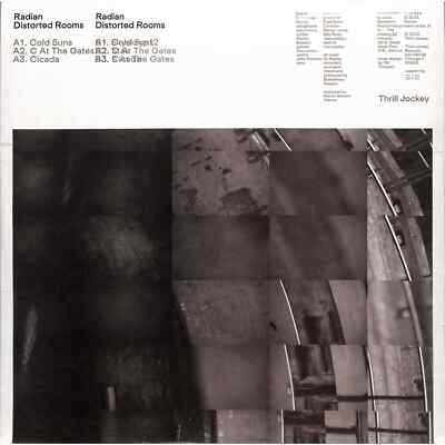 Radian / DISTORTED ROOMS (LP) / Thrill Jockey / 05248371 / 12 Inch