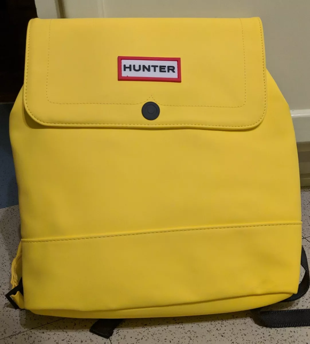 Hunter cheap yellow backpack