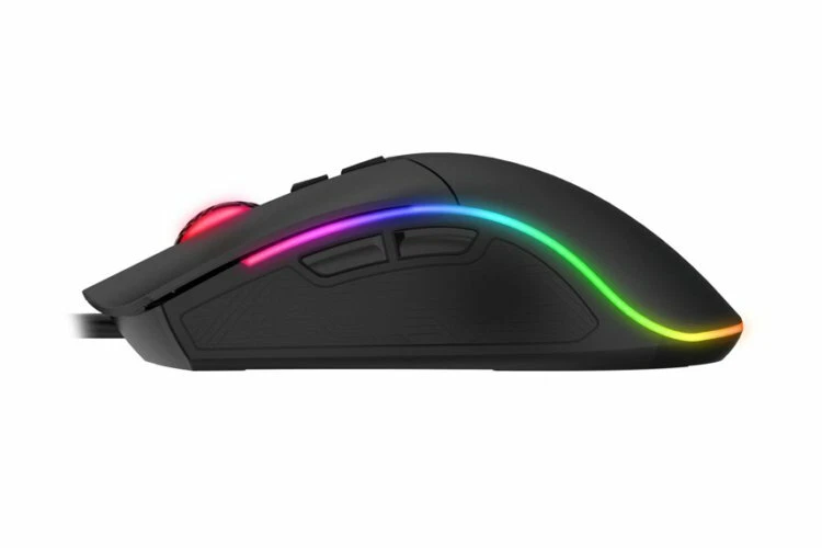 HAVIT MS1001 RGB BACKLIT WIRED 7200DPI 7 BUTTONS PROGRAMMABLE GAMING MOUSE - Image 4 of 4