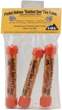 Epiphany Outdoor Gear Baddest Bee Fire Fuses 3-Pack Breeze/Waterproof Tinder
