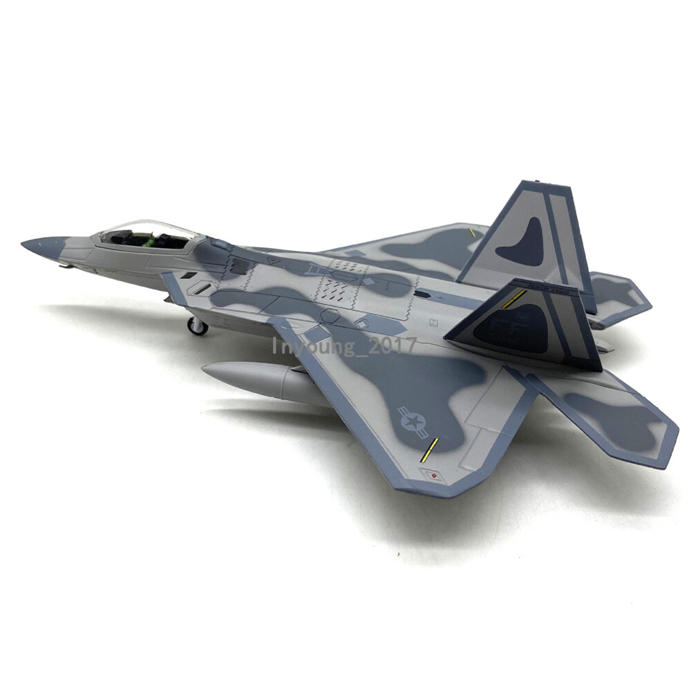 航空機・ヘリコプター Herpa F-22 Raptor 1/200 F-22A Raptor 1:200 Diecast Model - Hogan Wings HG-60425 - $59.95
