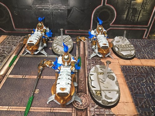 Warhammer 40k Adeptus Custodes Dawneagle Jetbikes COMMISSION Vertus Praetors 3 - Bild 4 von 8