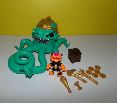 TREASURE CRAFT 置物 Treasure X Sunken Pirate Ship Kraken Figure Octopus Playset Piece