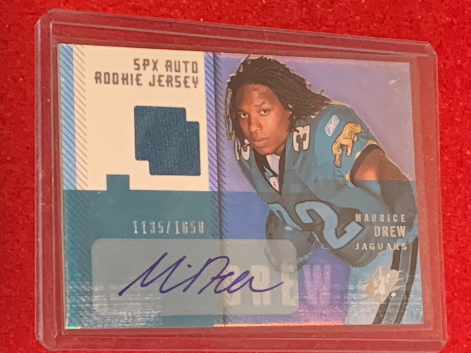 Maurice Jones-Drew Spx #203 Autograph