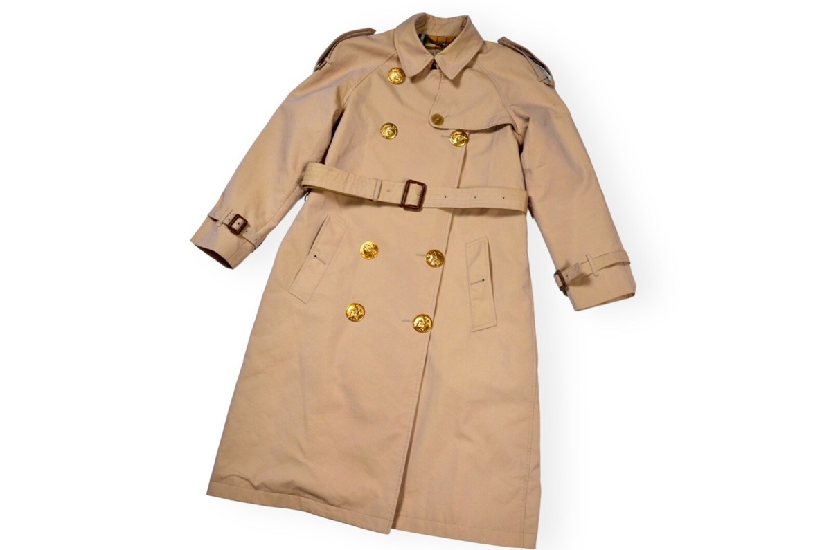 コート BURBERRY Women Outer 8099614160286 P BURBE C1571 Beige Women's Burberry Gabardine Trench Coat Birds Nova chek