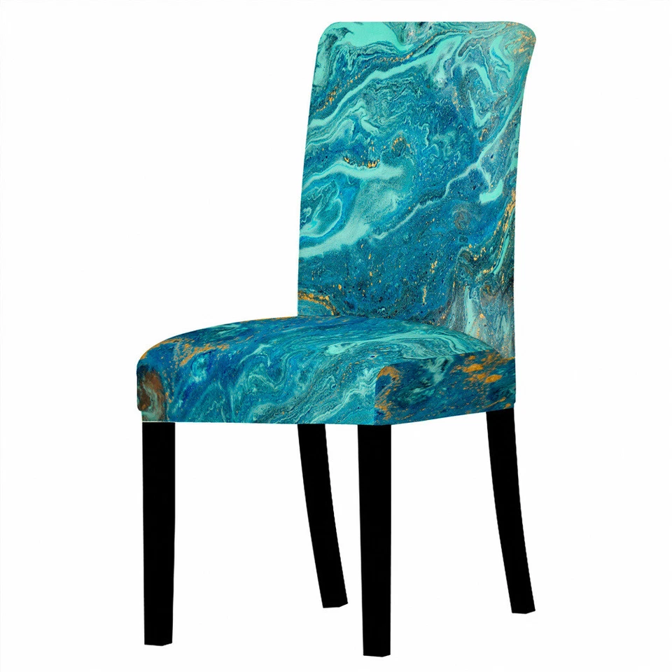 Универсальный набор чехлов на стулья стрейч из спандекса для столовой 1 2 4 6 штук - Изображение 4 из 4