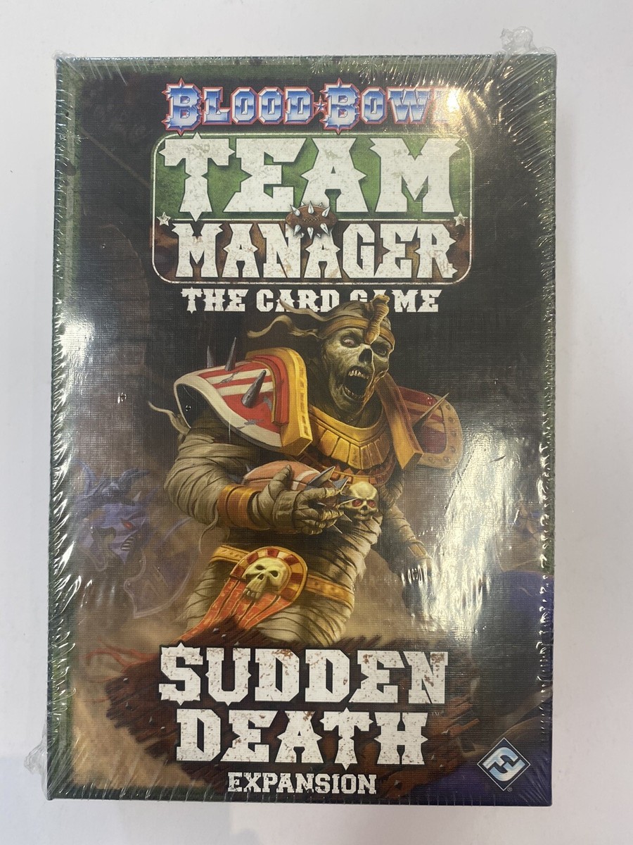 Blood Bowl: Team Manager Card Game -Sudden Death Exp. New FFG 