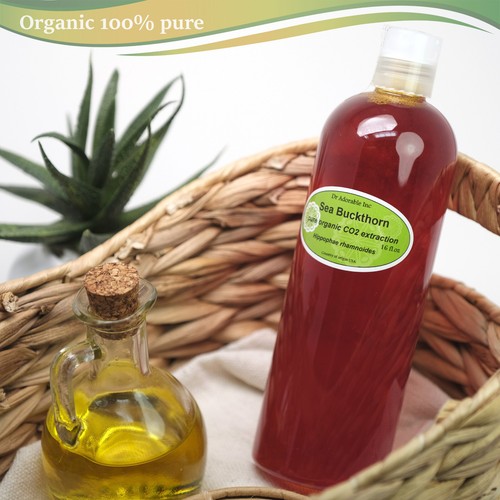 Premium Sea Buckthorn Oil Pure Organic Cold Pressed Best 2 oz up to 7 LB - Picture 15 of 23