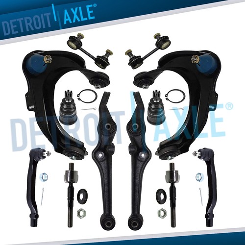 Front Upper & Lower Control Arms w/ Ball Joints Kit for 1998 2002