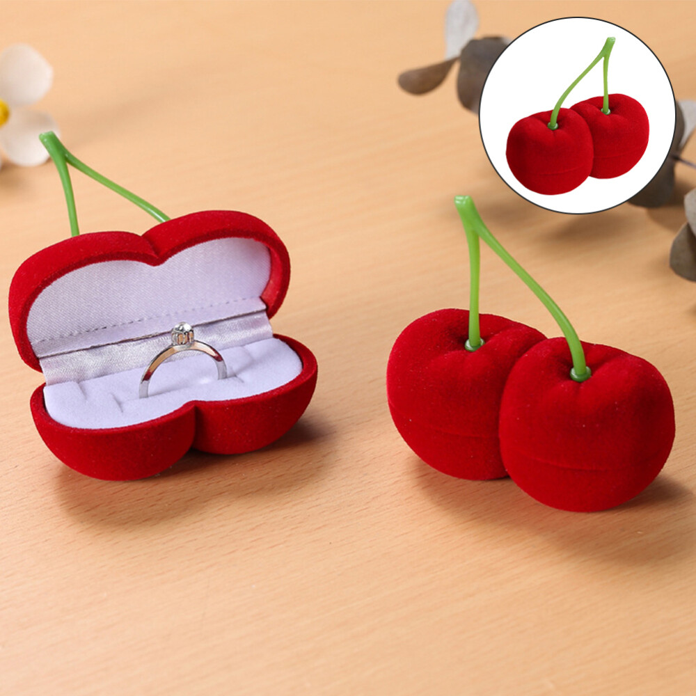 Jewelry Organizer Gift Boxes for Necklaces Cherry Ring Miss Lovers-image