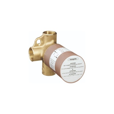 Hansgrohe Rough, Trio 2-Way Diverter without Shut-Off, ¾''