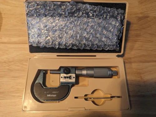 Mitutoyo 193-211 0-1" Micrometer Brand New
