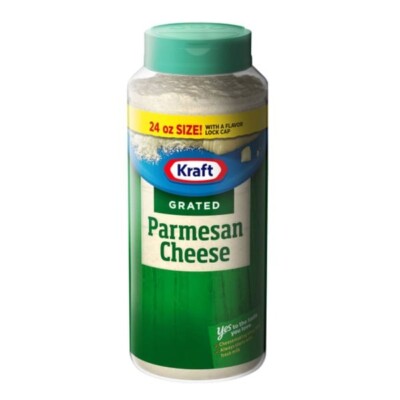 Kraft Grated Parmesan Cheese 24 oz Fast Shipping
