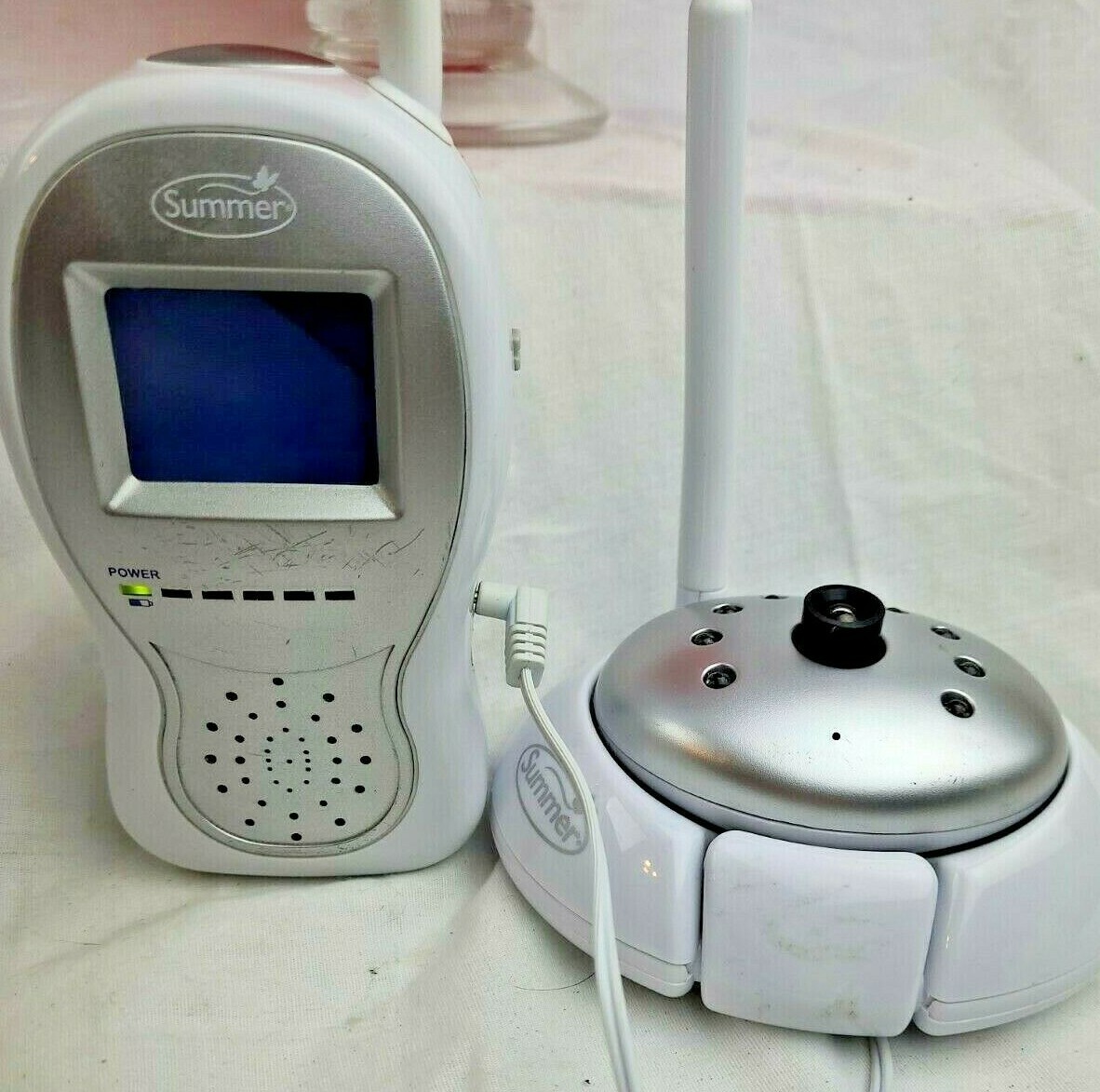 summer day and night video monitor