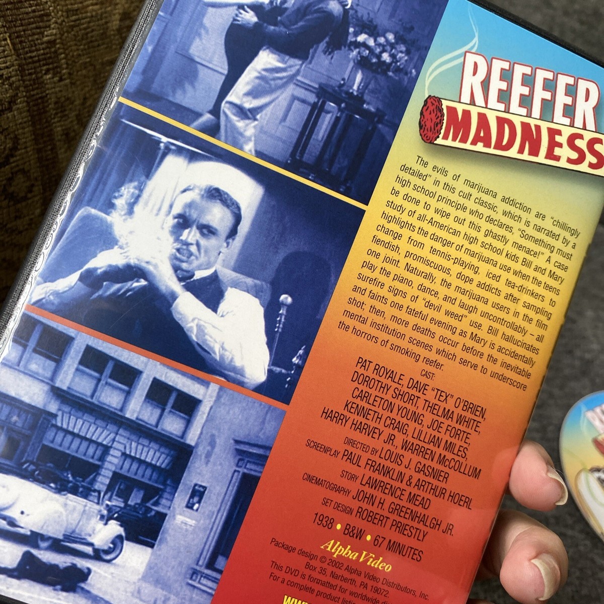 レフリーDVD Reefer Madness Dvd Old Style Movie Clips 2002 89218402493| eBay