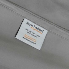 Made in USA- Luxurious RV Bed Sheet Set, Soft Cotton Sateen 608tc Camper Sheets