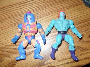 blue he man action figure