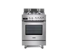 DE LONGHI PRO66MXLPZ CUCINA GAS 60X60CM FORNO MASTER PIZZA INOX CLASSE A