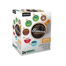 Keurig, Famous Favorites Variety Pack Medium Roast K-Cup Coffee Pods, 24 Count