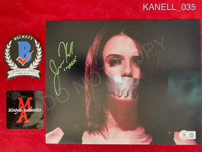 Jenna Kanell autographed signed 8x10 photo Terrifier Art the Clown