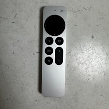 Apple A2540 Silver Handheld Wireless Digital Siri Remote Control For Apple TV 4K