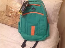 Adidas backpack teal colour , 3 stripe, NWT, authentic.