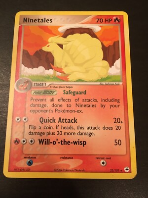 ninetales pokemon card ebay Ninetales - Hidden Legends 22/101 (Rare) Pokemon Card