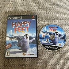 Happy Feet PS2 Sony PlayStation 2 Tested Works Great!