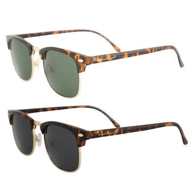 Islander Eyes Phuket Sunglasses 2 Pairs Tortoise Frames w /Green & Smoke Lenses