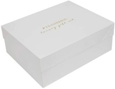 Widdop Pink Bridal Hamper Giftbox - Cute Small Bride Gift Box Present - NEW 30cm