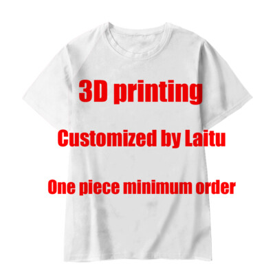 Professional Custom 3D T-Shirts Adult Kids Shorts Sleeves Sports Fitness Top Tee