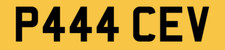 PACE PACY PACEY NUMBER PLATE PACE V CAR REGISTRATION P444 CEV PRIVATE CAR REG