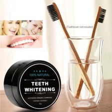 Teeth Whitening Charcoal Powder Activated Carbon 30g For Fresh Teeth Descaling