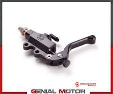 Pompa Freno Indice D.13 DISCACCIATI Leva Anodizzata Nera