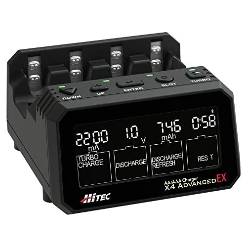 [NEW] Hitec AA / AAA Charger X4 Advanced EX 44308 Japanese Genuine - Image 2 of 4