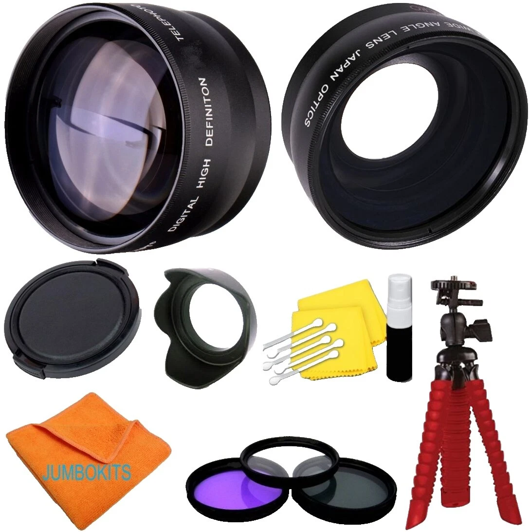 Canon EOS Telephoto Camera Lenses for Olympus