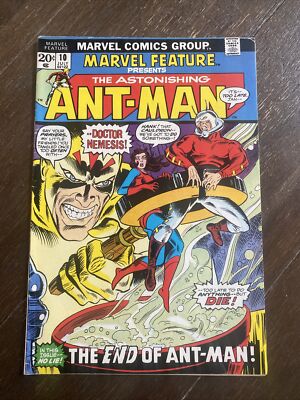 Marvel Feature #10 (1973) Astonishing Ant-Man FN/FN+