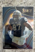 2022 Panini Select Draft Picks - Field Level Aaron Donald #125 Blue