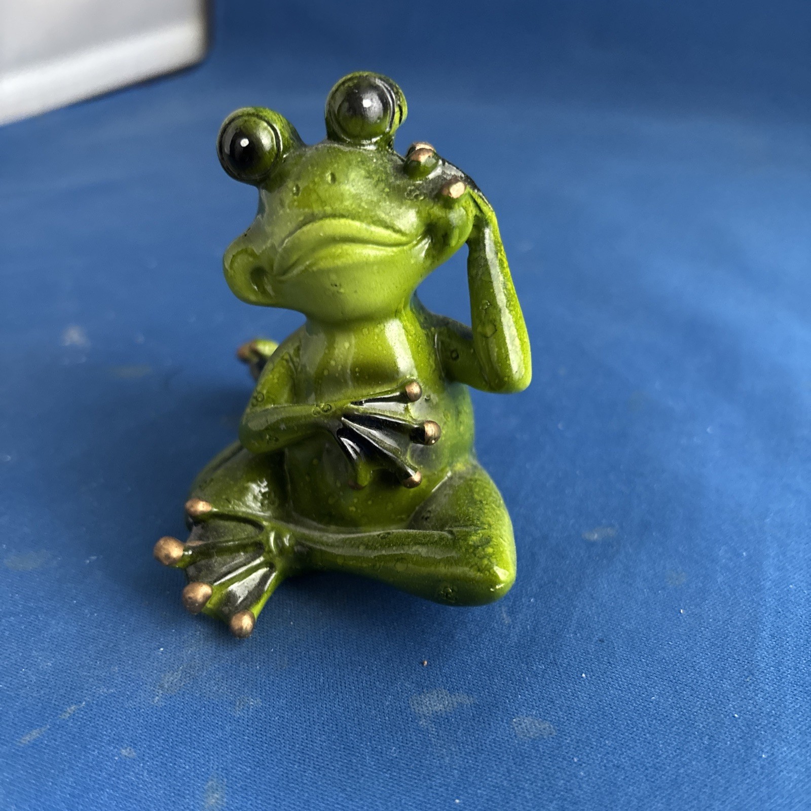 Frog Patting Its Belly