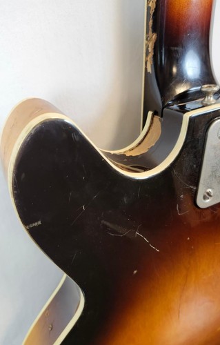 Hagstrom Vintage 1967 Viking 12 Hollowbody 12 String Guitar VSB - Picture 14 of 16