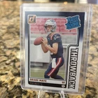 2024 Panini Donruss - Rated Rookies Throwbacks Drake Maye #49 (RC)