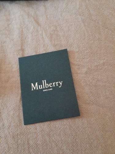 Mulberry Letter 'P' Keyring/bag Charm/purse Zip Pull BNWT and Box - Picture 9 of 10