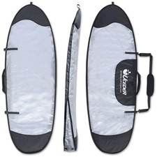 Adjustable Surfboard Cover for Outdoor Travel, Silver