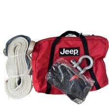 Jeep Off Road Recovery Winch Line Kit With Bag Oem New In Bag Includes Gloves Jeep Off Road Recovery Winch Line Kit With Bag Oem New In Bag Includes Gloves